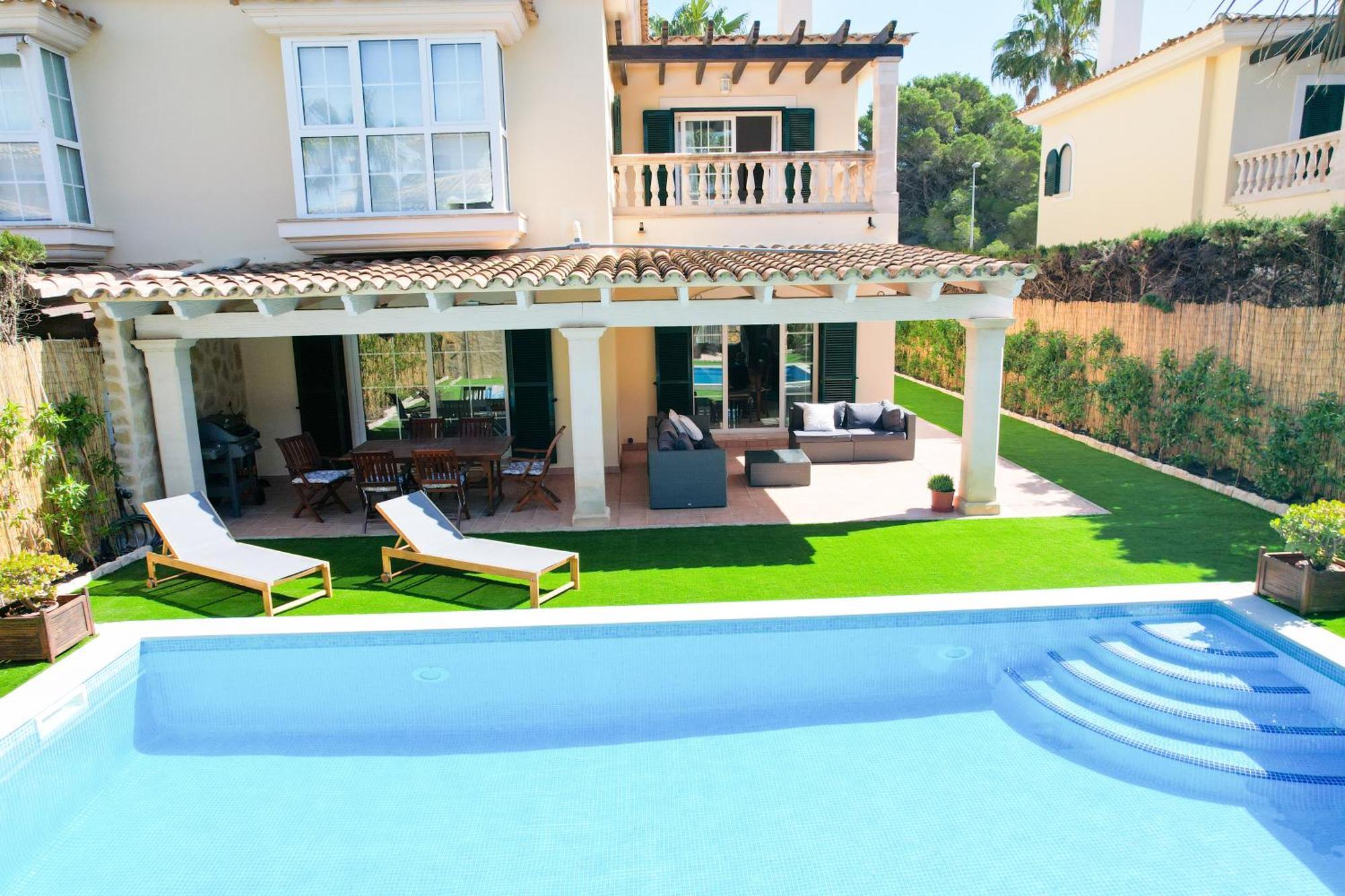 Casa Pinsa - Grosszuegiges Mediterran-Stilvolles Ferienhaus Mit Eigenem Pool In Puig De Ros Льюкмайор Екстер'єр фото